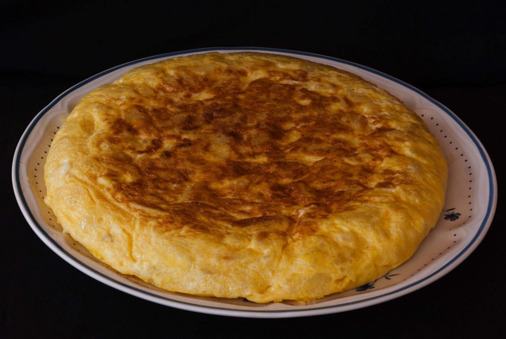 tortilla con o sin cebolla